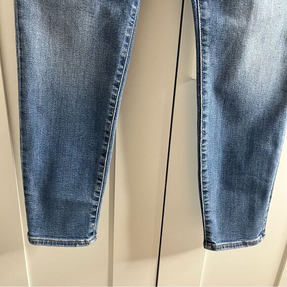 Madewell 9" Mid-Rise Skinny Crop Jeans: Button-Front TENCEL Denim Edition 29 NWT - Picture 7 of 16
